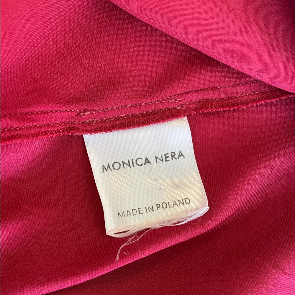 Monica Nera Silk Popover Blouse - Picture 9 of 10